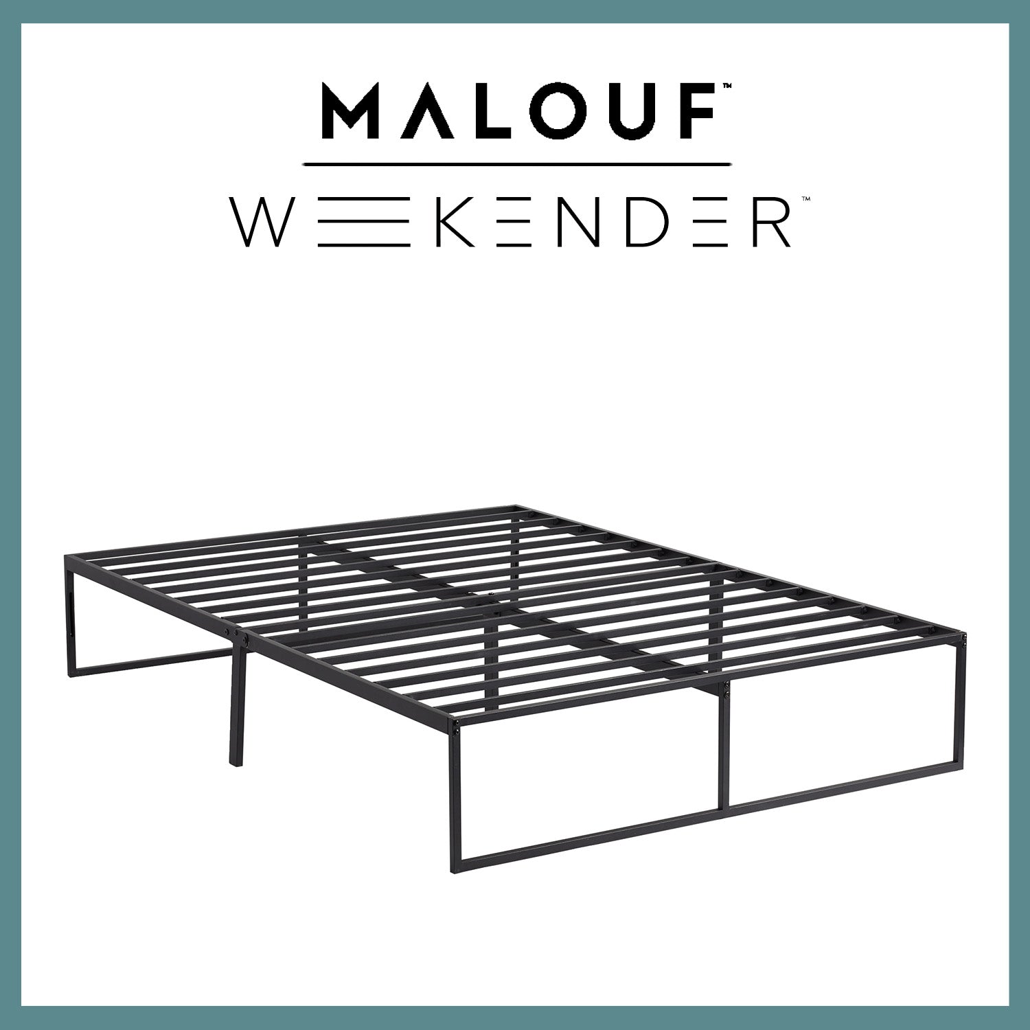 Weekender Modern Platform Bed Frame