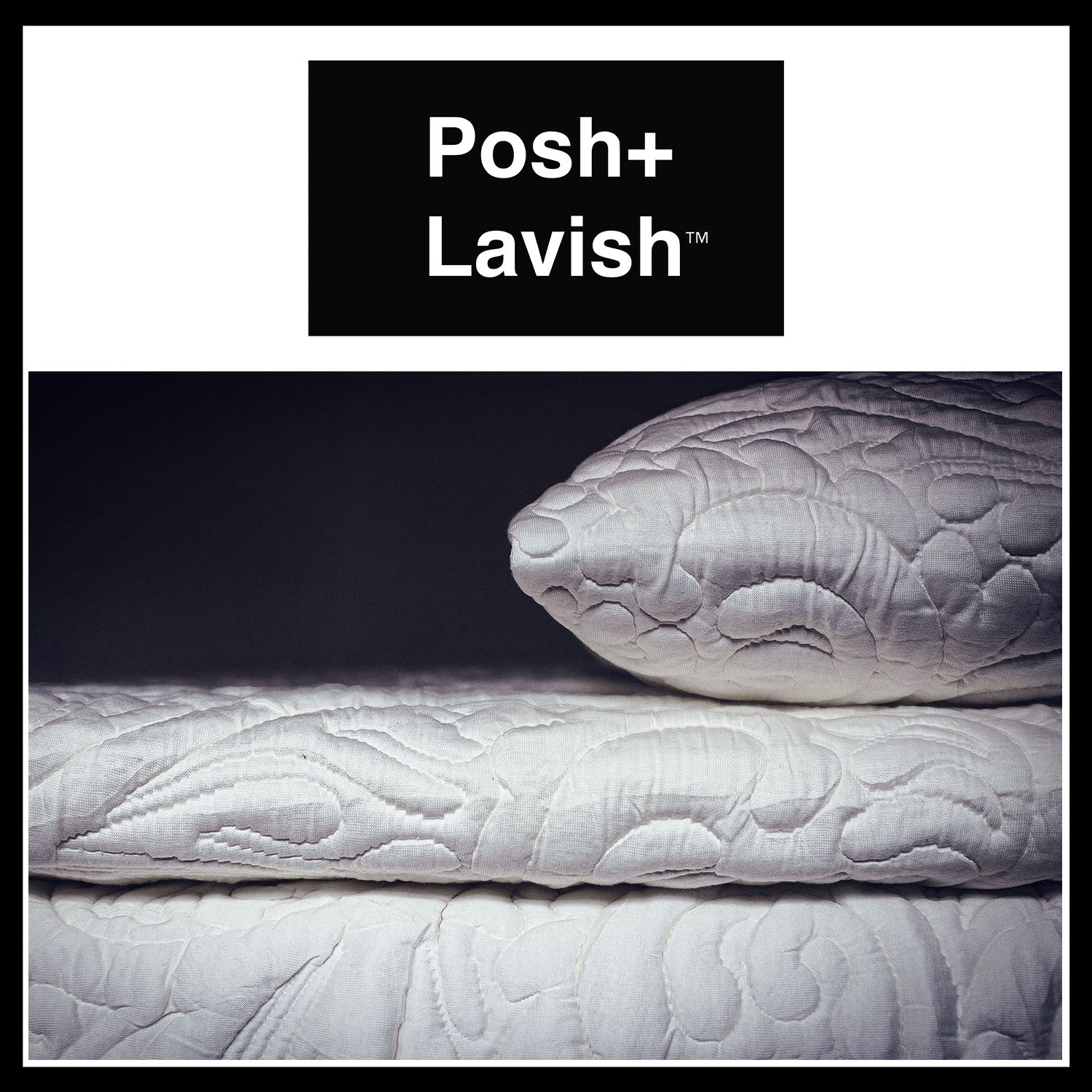 Posh + Lavish 3" Latex Mattress Topper