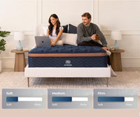 Brooklyn Bedding Aurora Luxe Cooling Hybrid Mattress