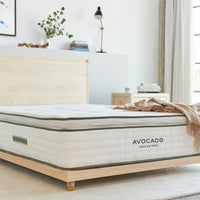 Avocado Green Mattress Medium Pillowtop Angle