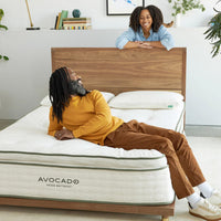 Avocado Green Mattress Medium Pillowtop Couple