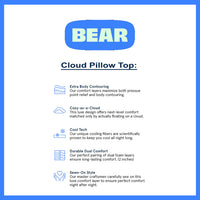 Bear Pro Hybrid Mattress with Cloud Pillow Top