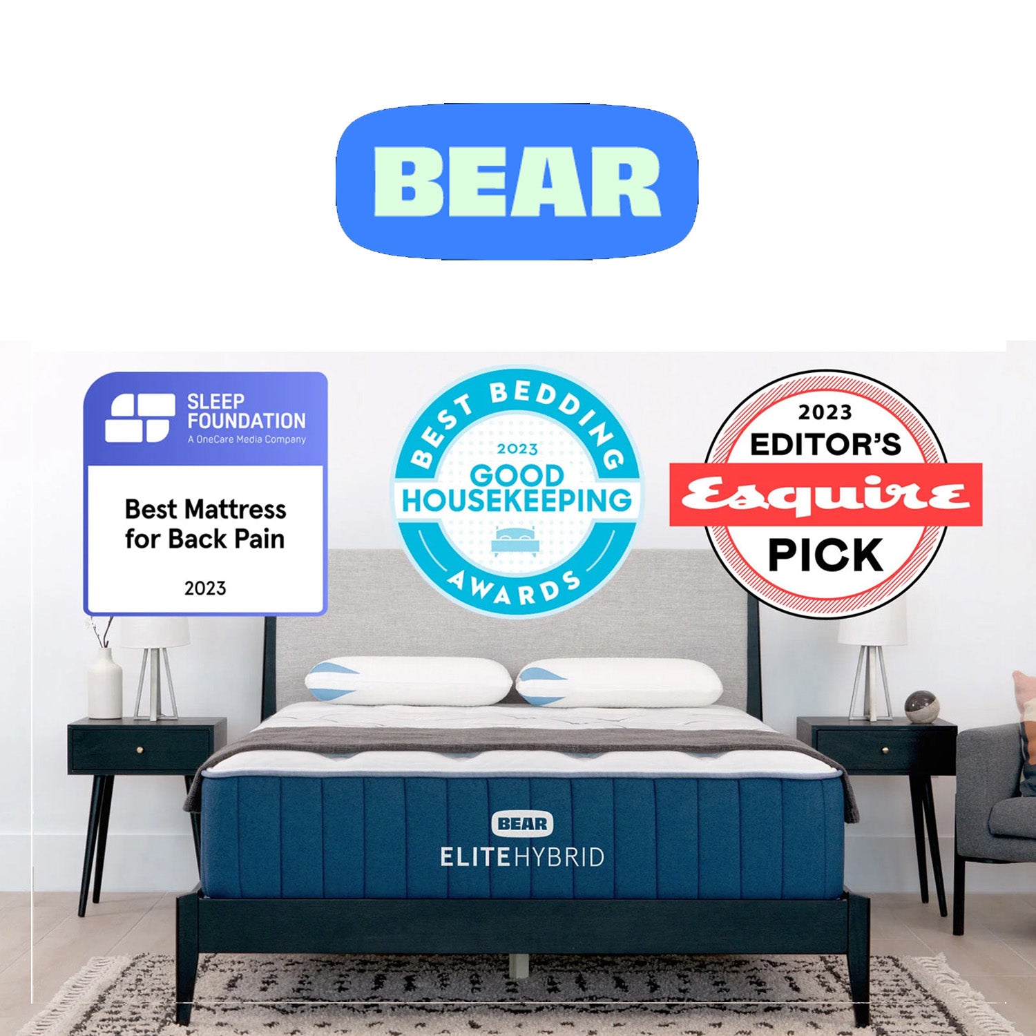 Bear Elite Hybrid Mattress - best mattress for back pain