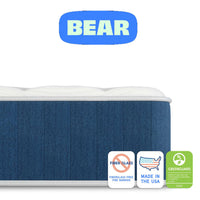 Bear Elite Hybrid Mattress - made in usa