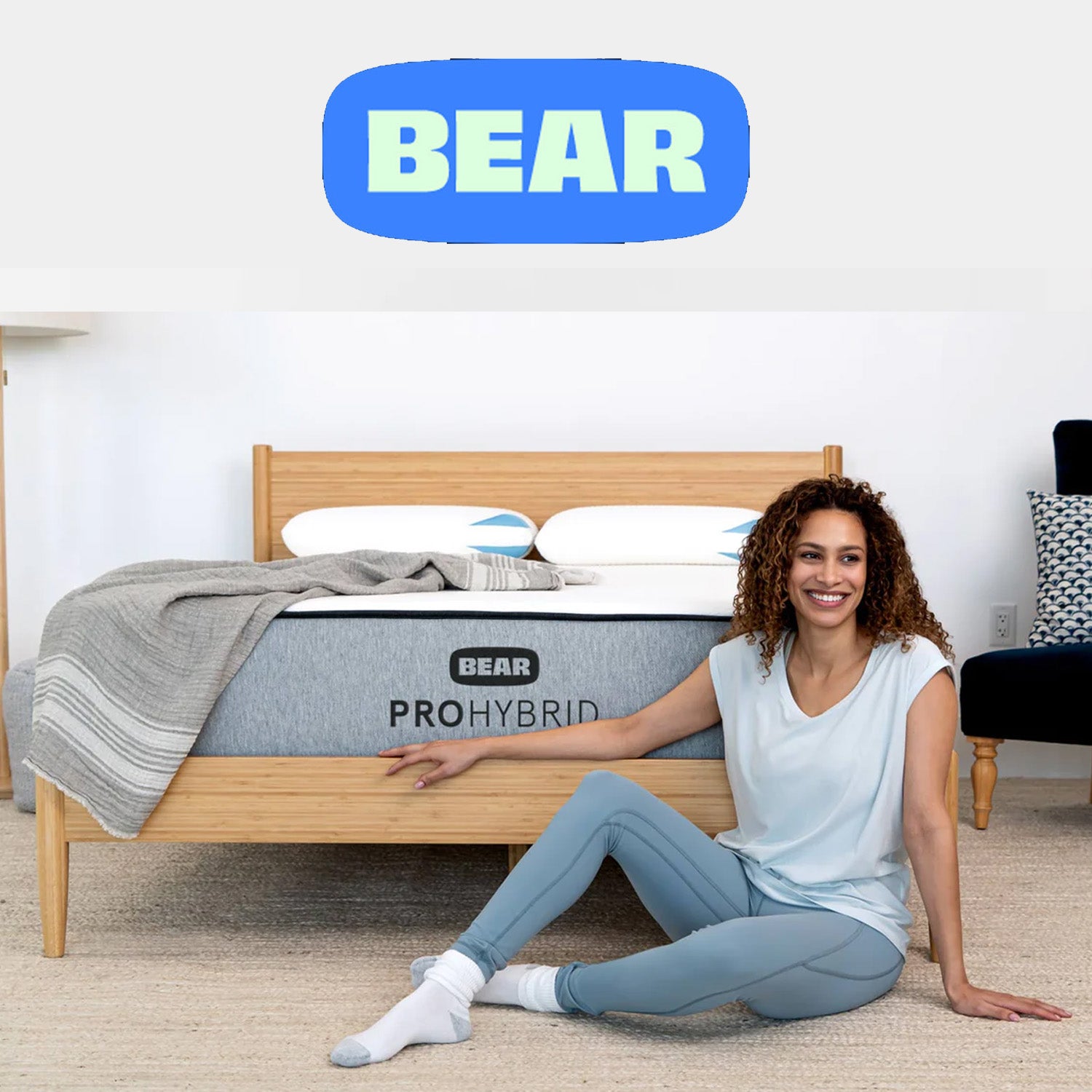 Bear Pro Hybrid Mattress with Cloud Pillow Top