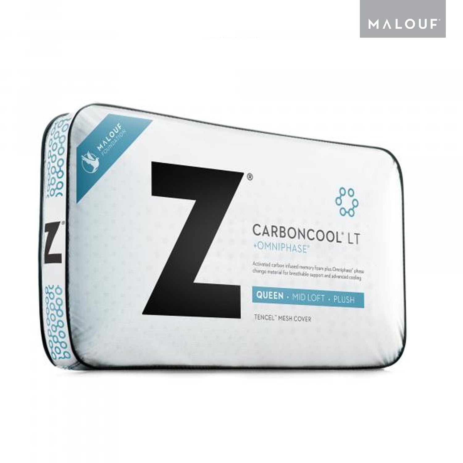 Malouf Carboncool® + Omniphase® LT Pillow