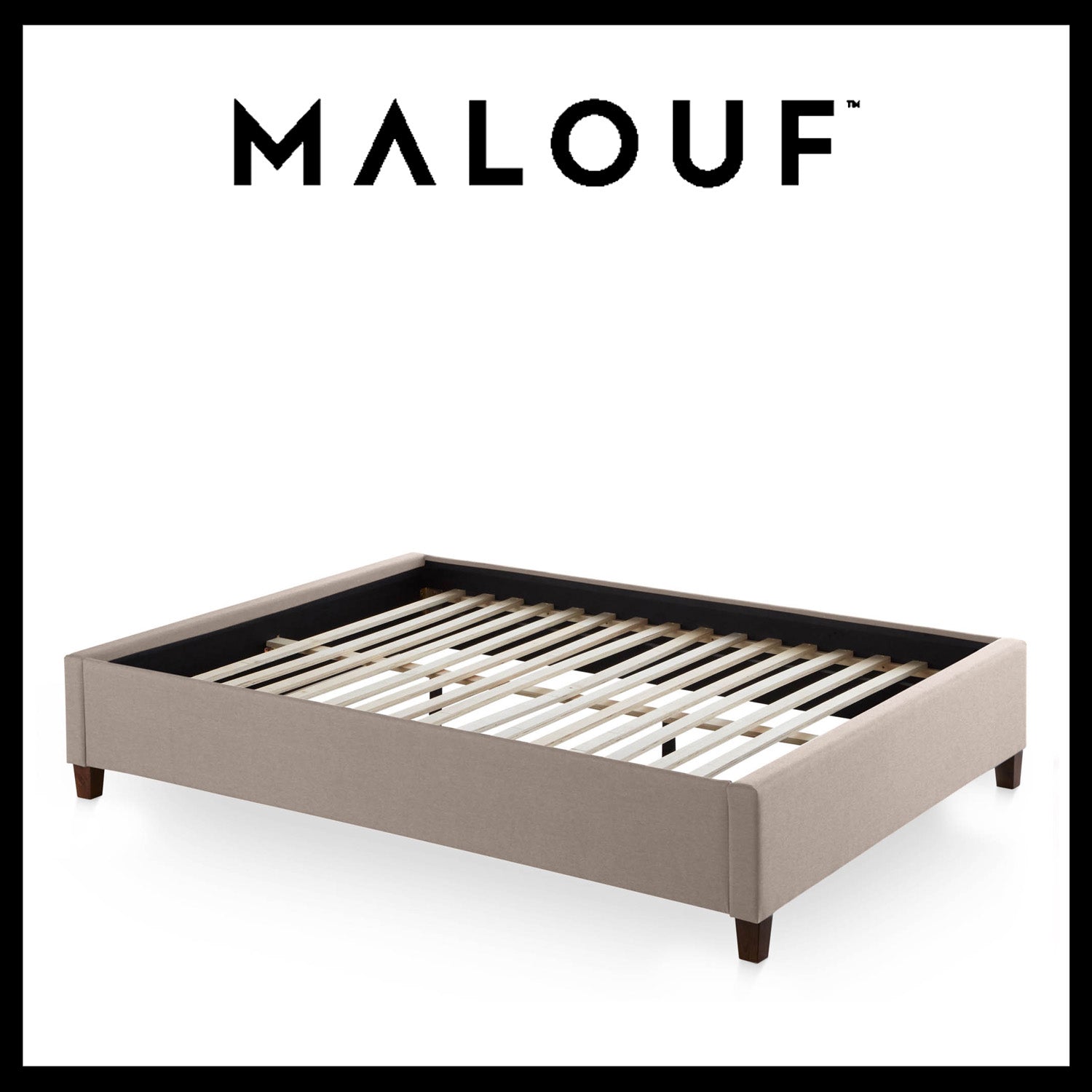 Malouf Eastman Platform Bed Base