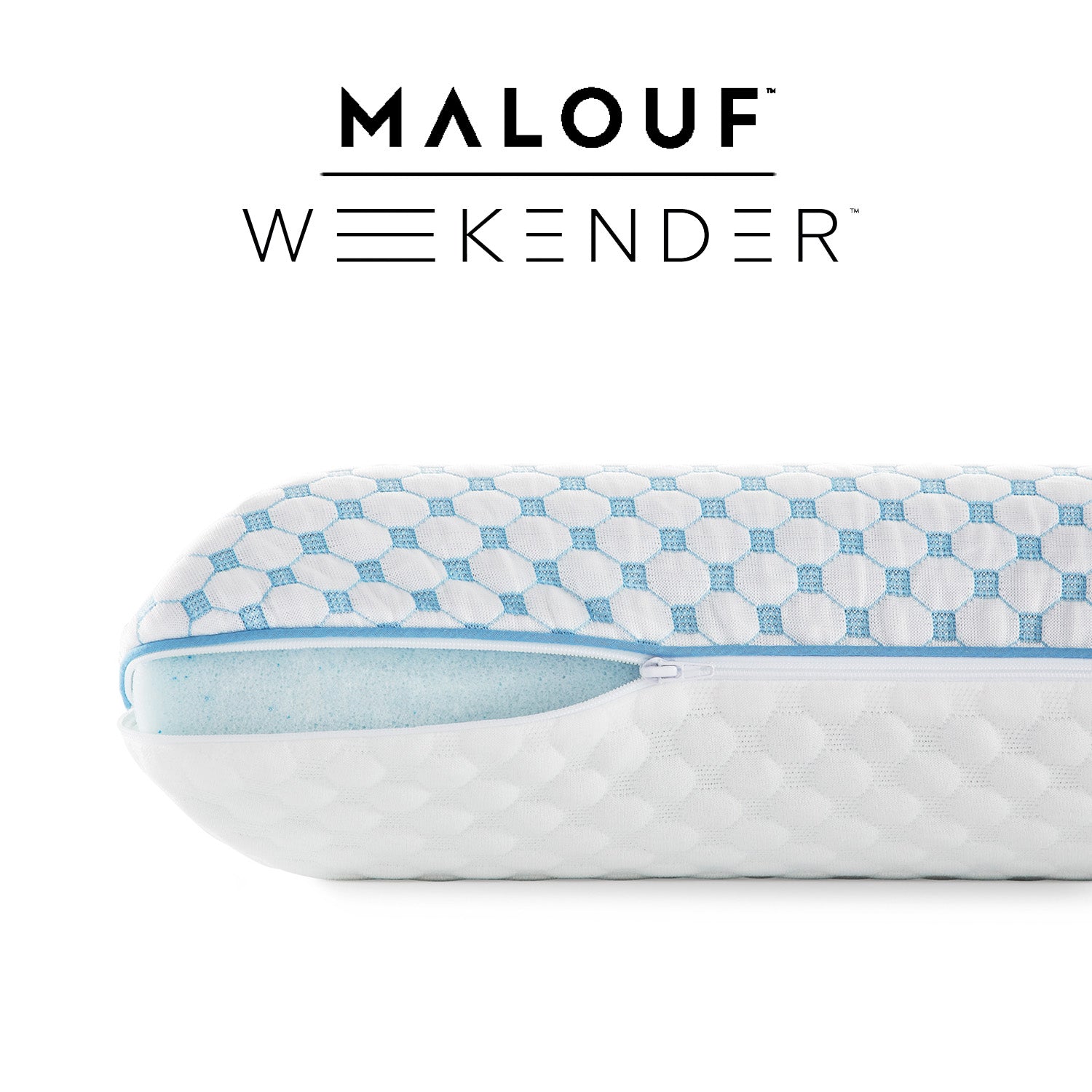 Weekender Gel Memory Foam Pillow + Reversible Cooling Cover