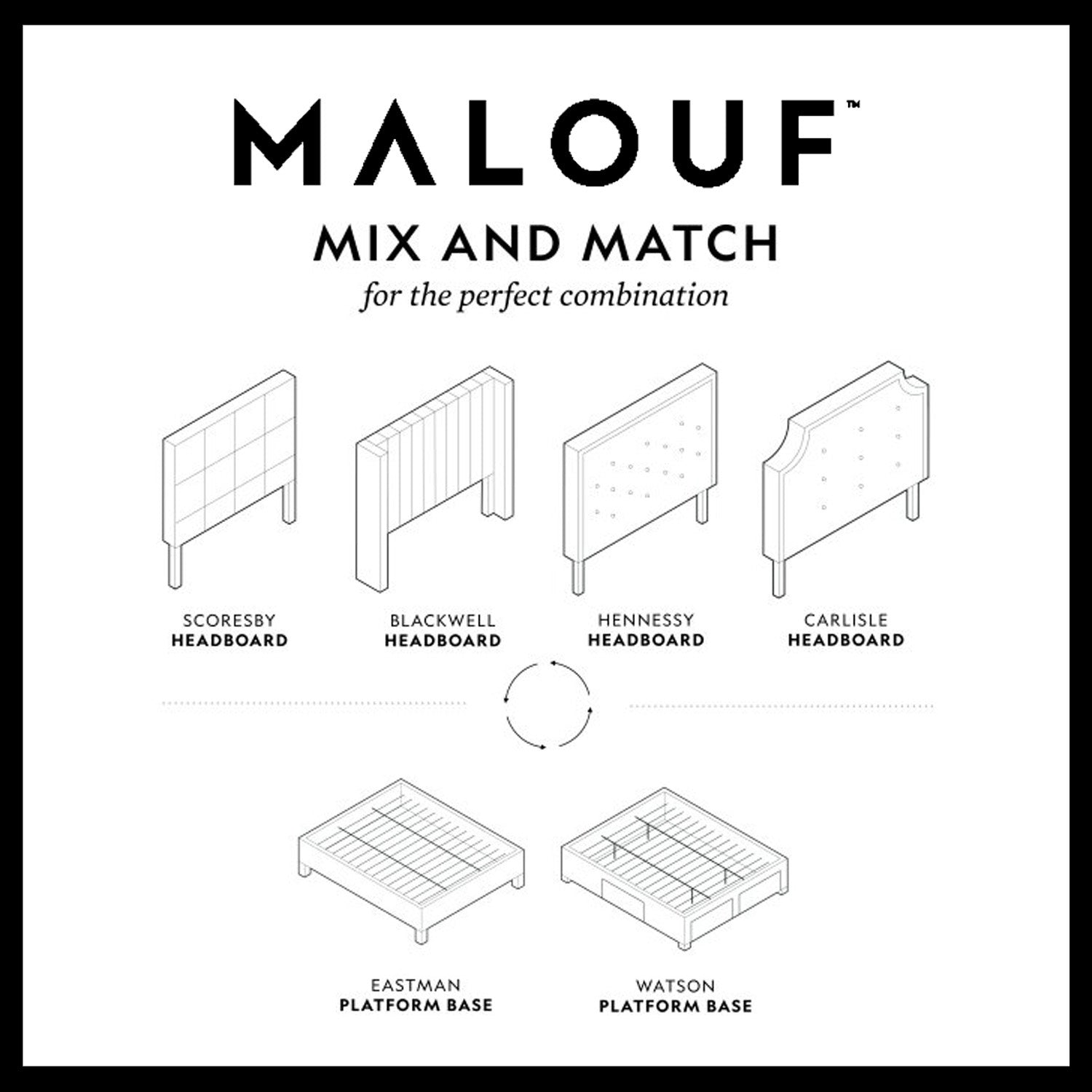 Malouf Scoresby Headboard