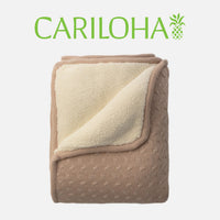 Cariloha Sherpa Bamboo Knit Throw