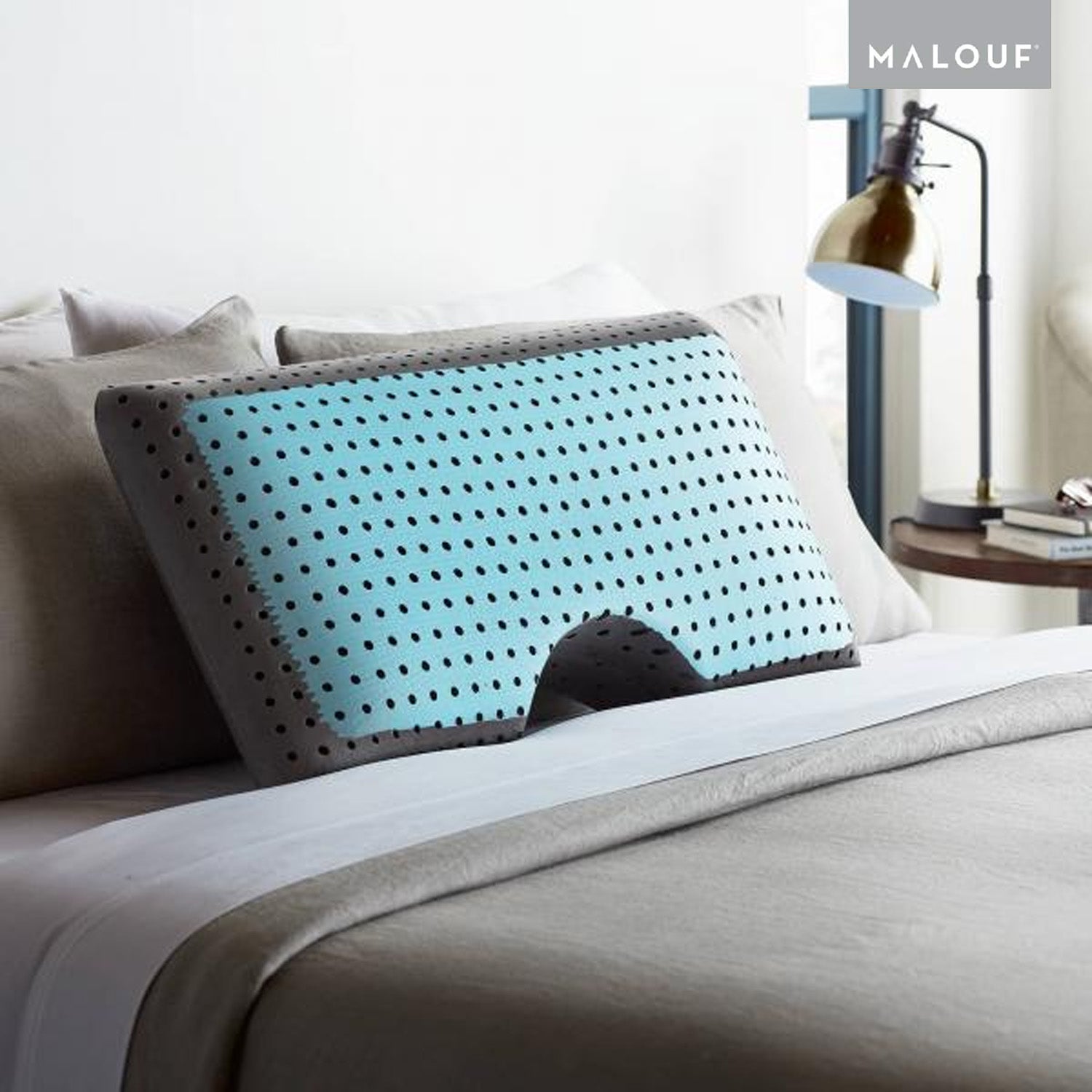 Malouf Shoulder CarbonCool™ LT + Omniphase® Pillow