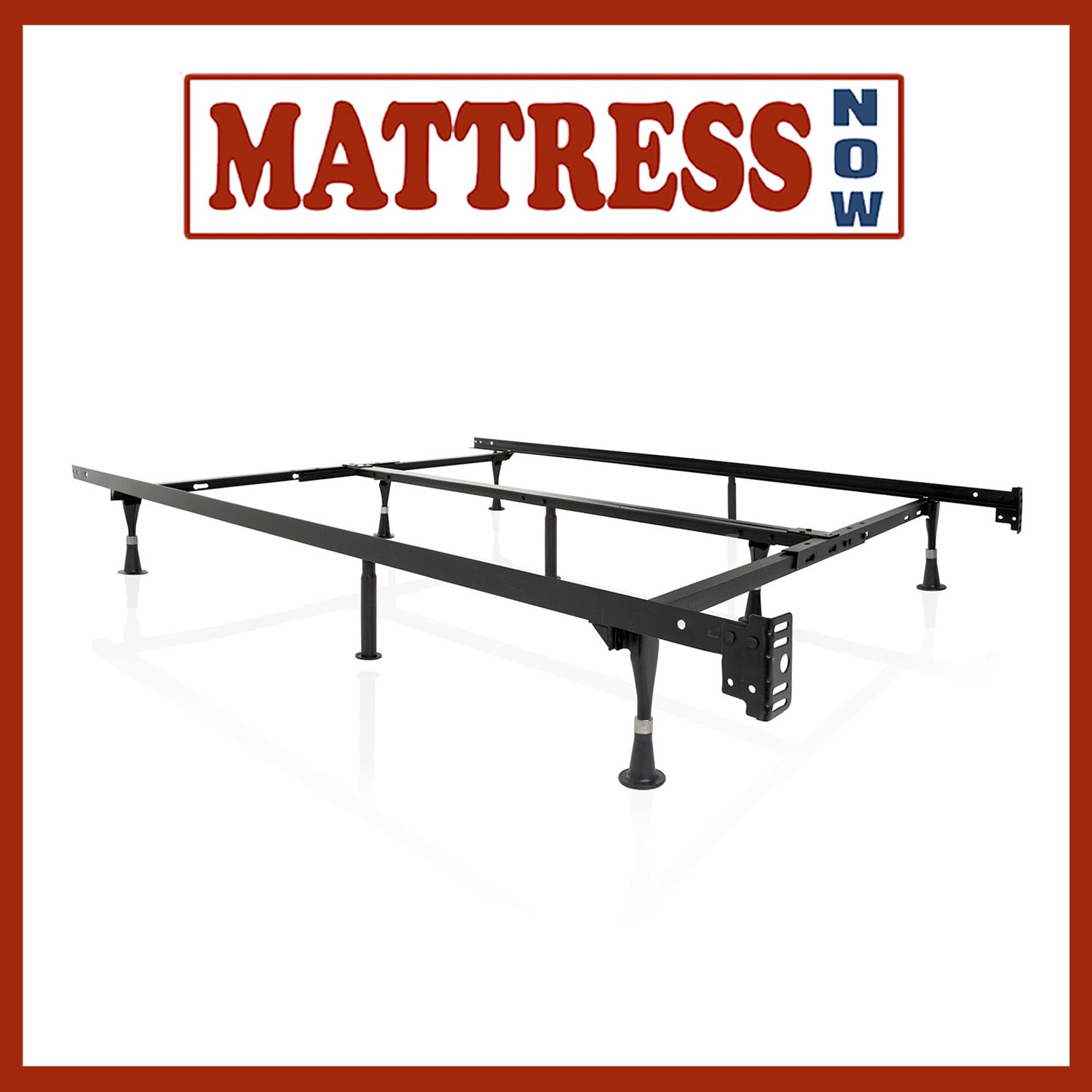 Mattress Now® King Universal Bed Frame with Headboard Attachment