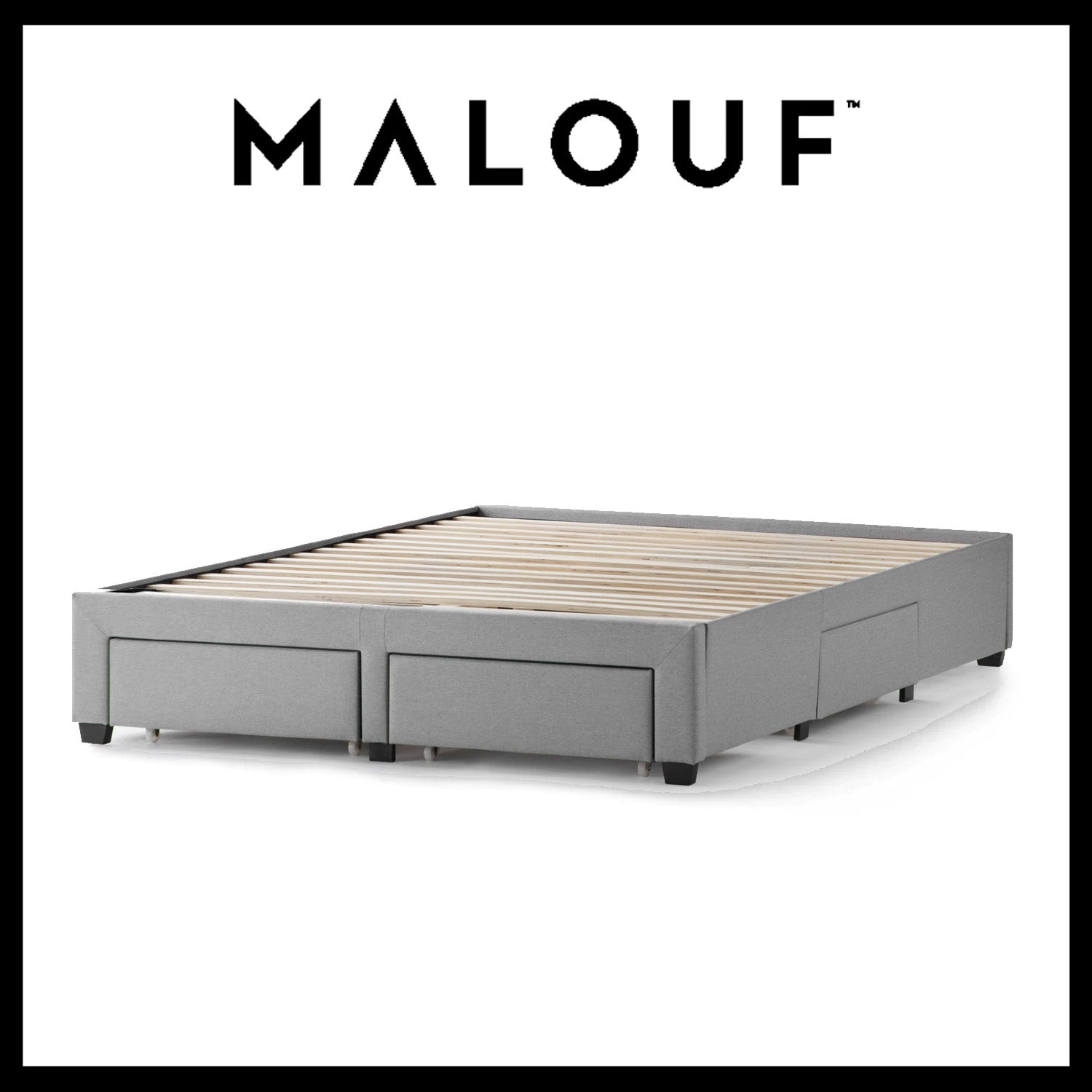 Malouf Watson Platform Bed Base