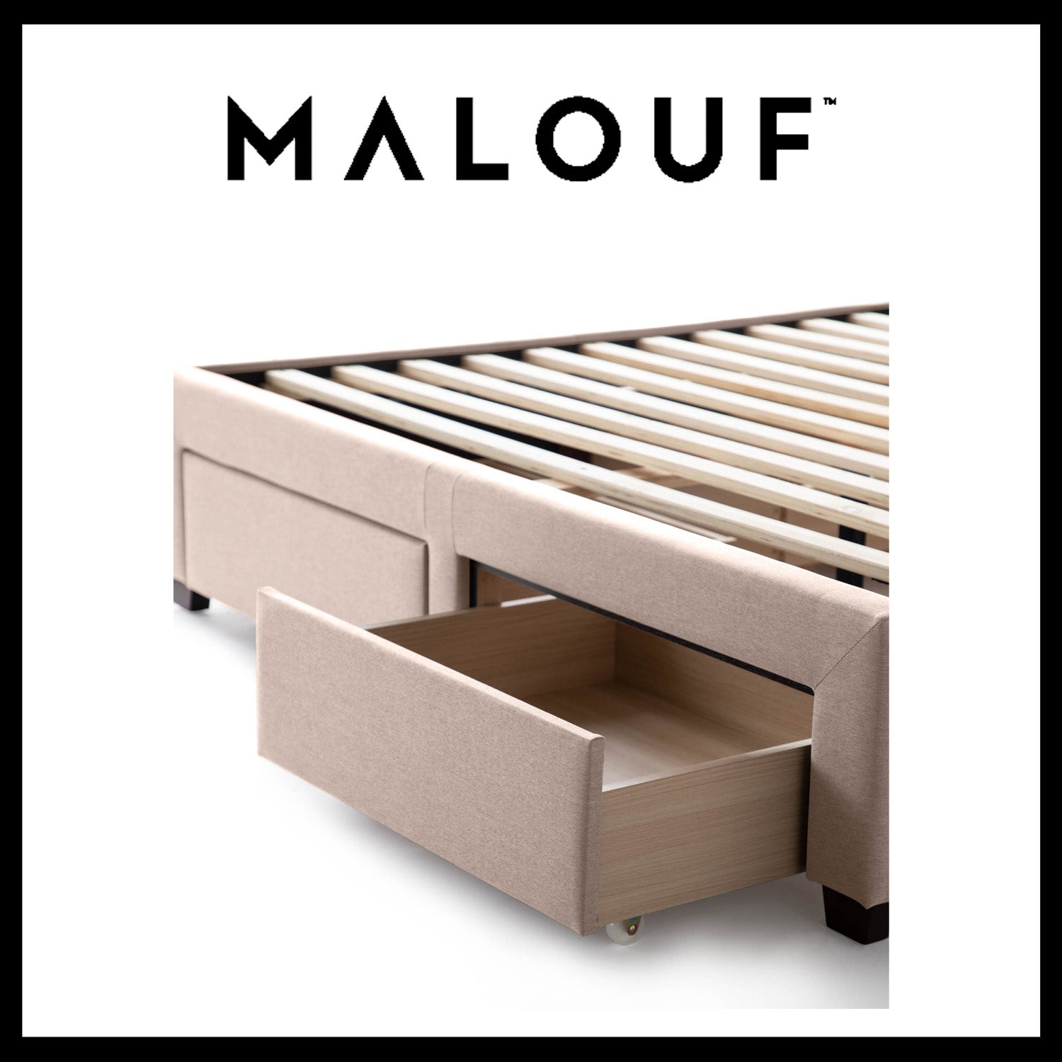 Malouf Watson Platform Bed Base