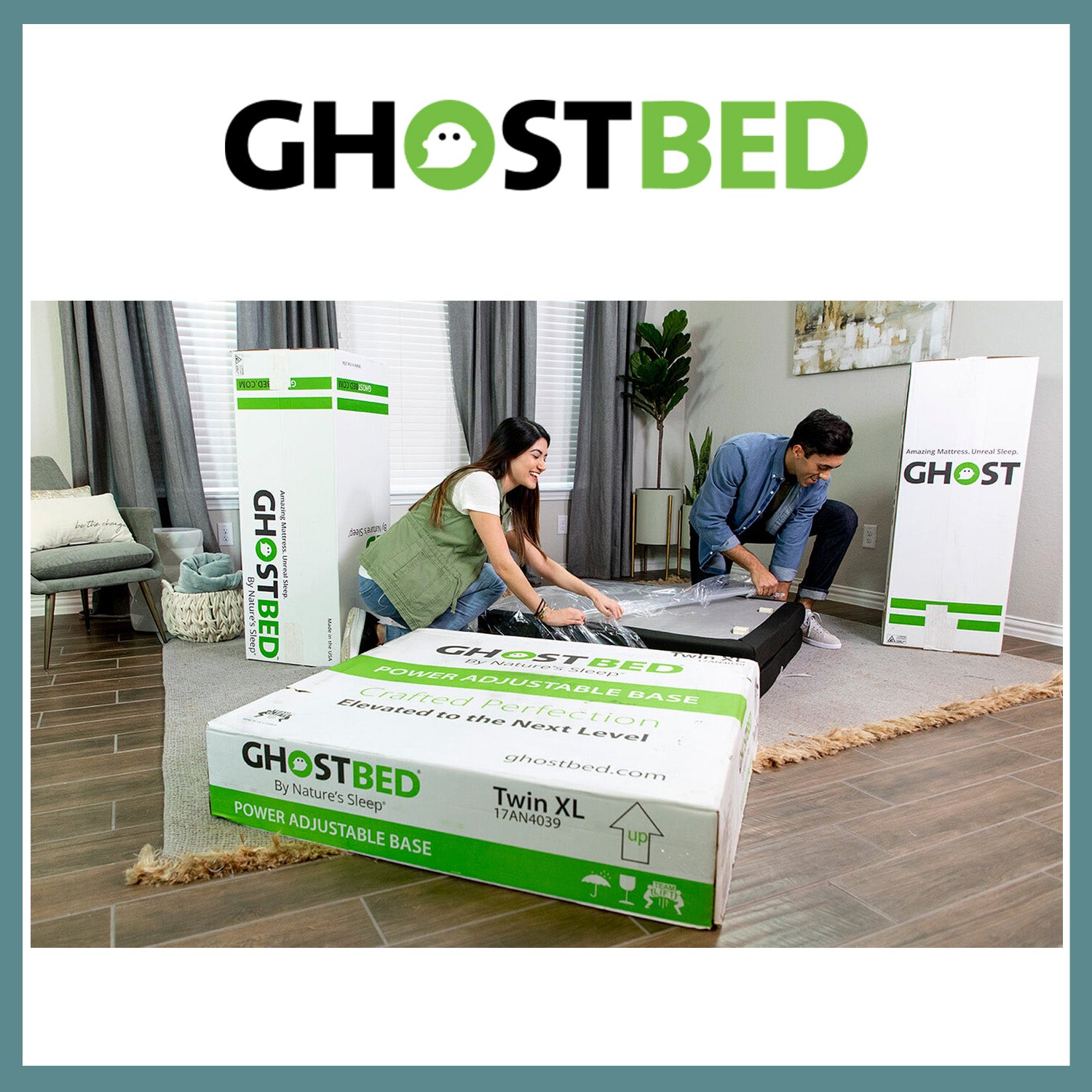 Ghostbed® Adjustable Bed Base