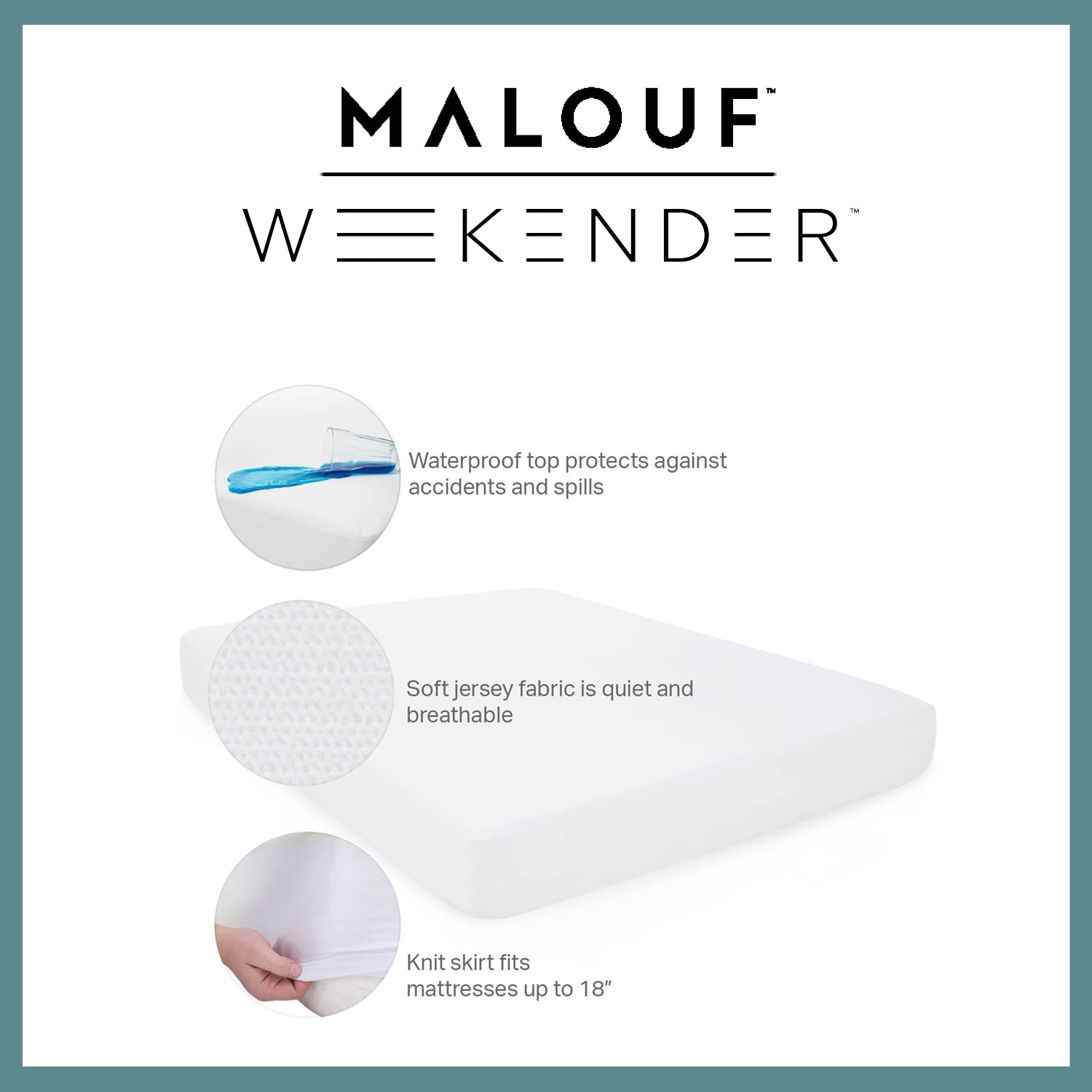 Weekender Jersey Mattress Protector