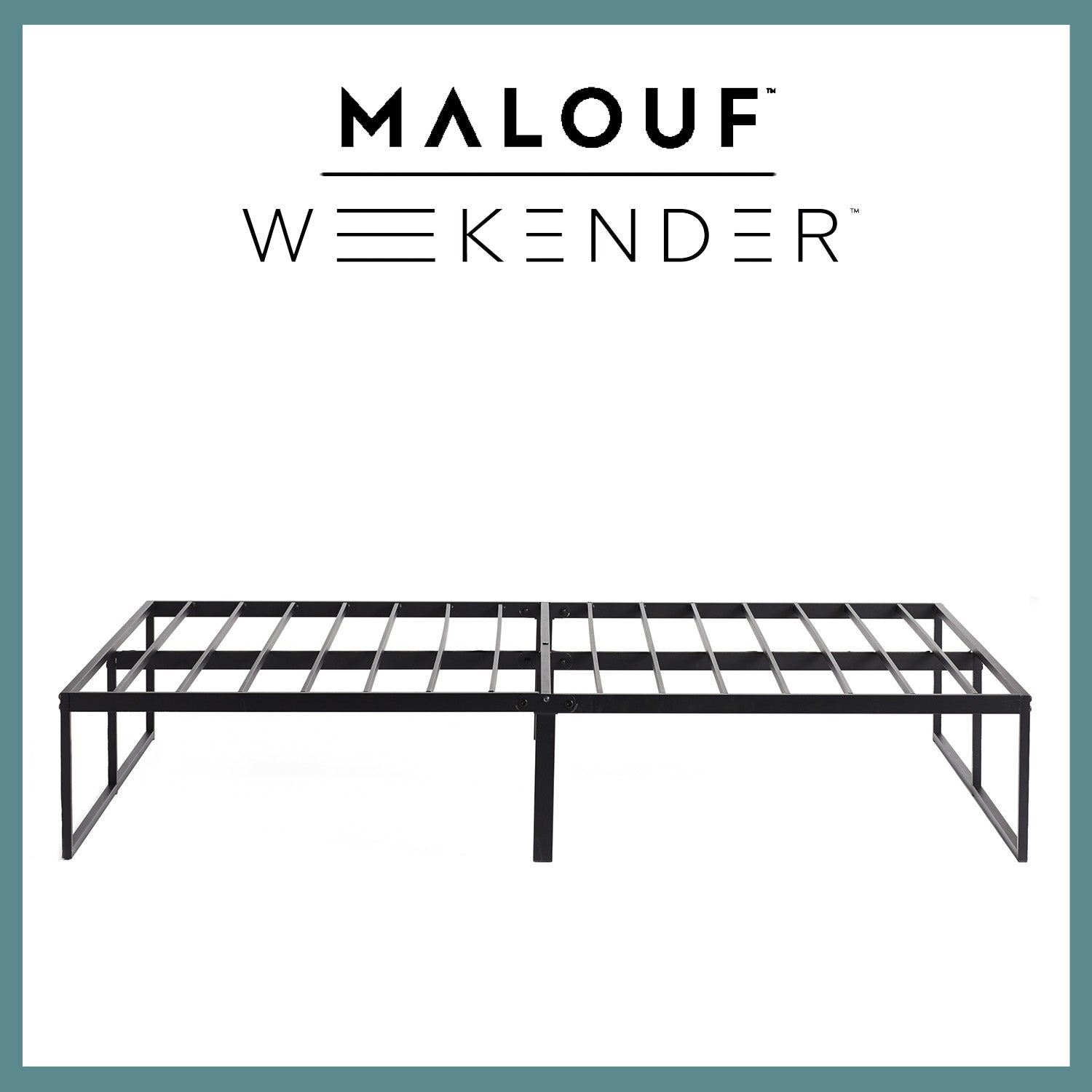 Weekender Modern Platform Bed Frame
