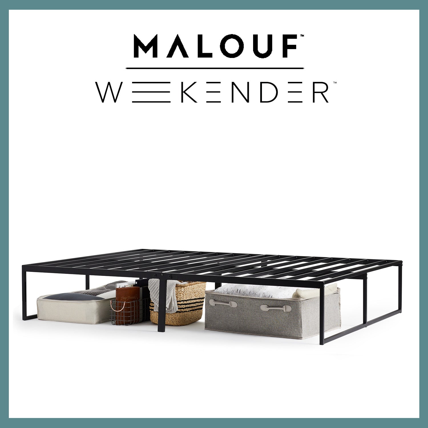Weekender Modern Platform Bed Frame