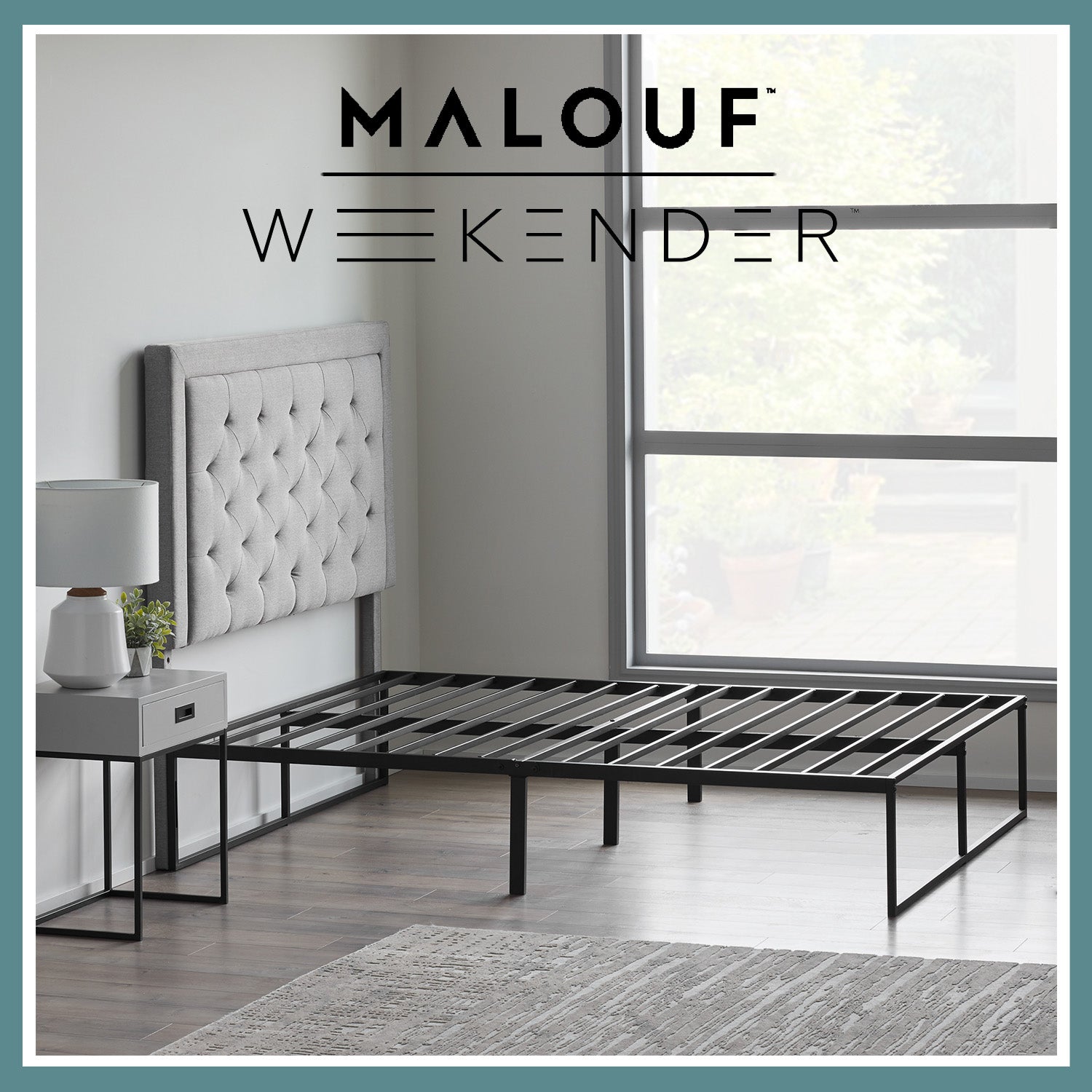 Weekender Modern Platform Bed Frame