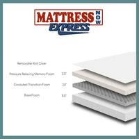10" Inch Memory Foam Mattress