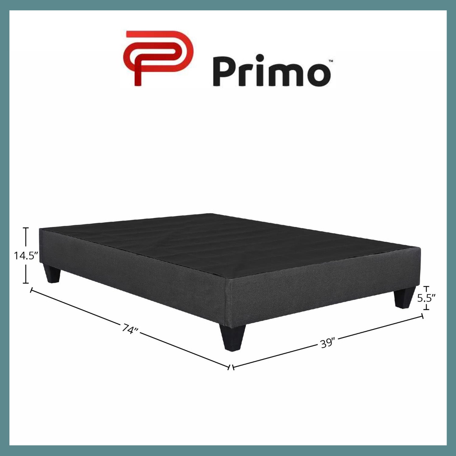 Primo Intenational EZ Base Platform Bed Base
